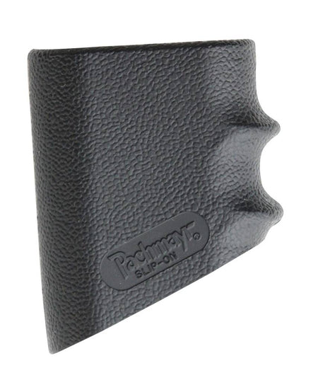 Pachmayr 05108 Slip-On Grips Size 3 w/Finger Grooves Medium Pistol Blk Rubber