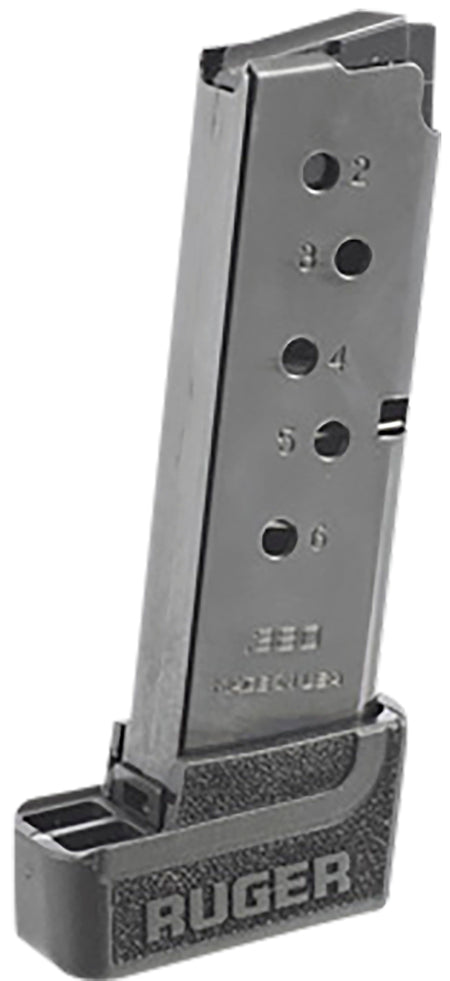 Ruger 90626 LCP II 7rd Extended w/Grip Extension 380 ACP Blued Steel