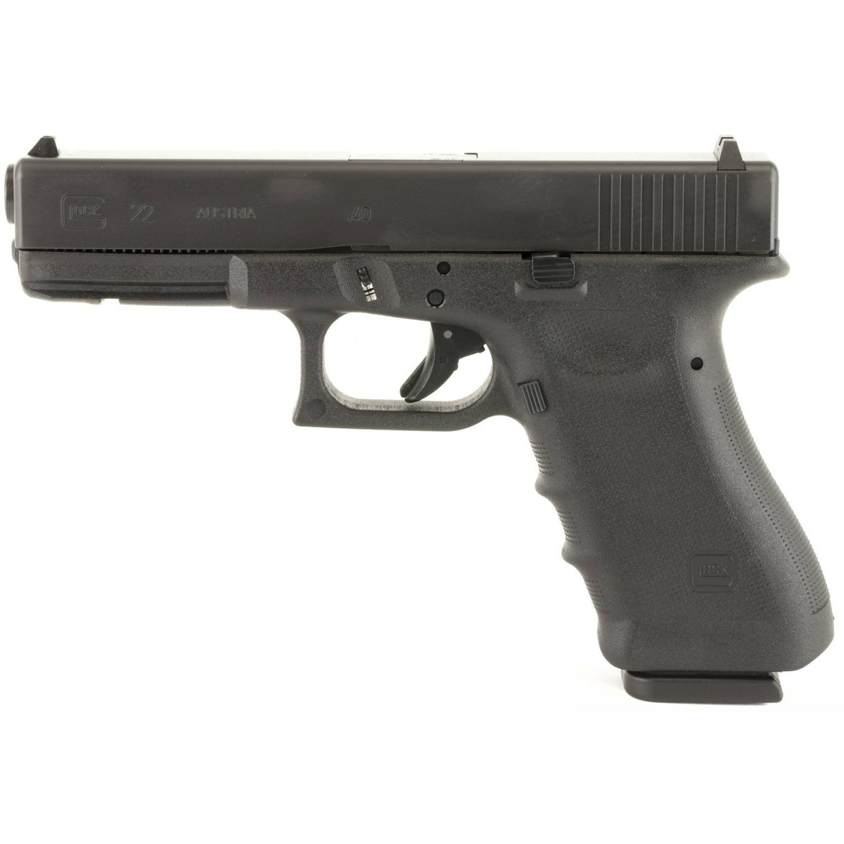 GLOCK 22 G22RTF GEN3 HGA 40 S&W 4.49 IN BBL FS 5LB 2 10RD MAGS STRAIGHT SERRATION RTF