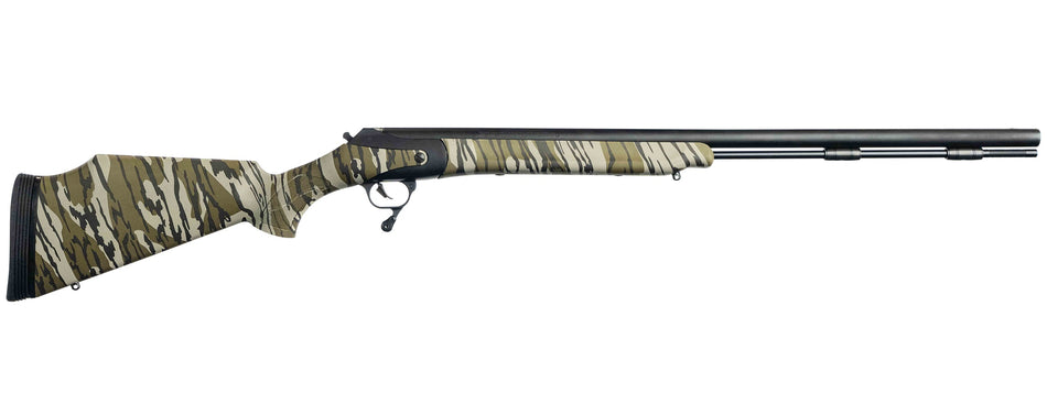 Thompson Center Triumph Muzzleloader Nitride/Mossy Oak Bottomland FlexTech Stock 50 Cal TRIUMPH MUZZLELOADER NITRIDE/MO BOTTOMLAND FLEXTECH STOCK - 50 CAL