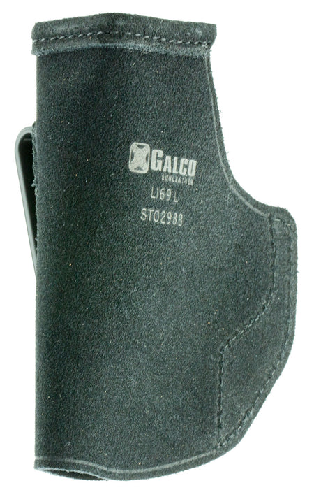 Galco STO298B Stow-N-Go IWB Black Leather Compatible w/ Glock 29/30 Belt Clip Mount Right Hand
