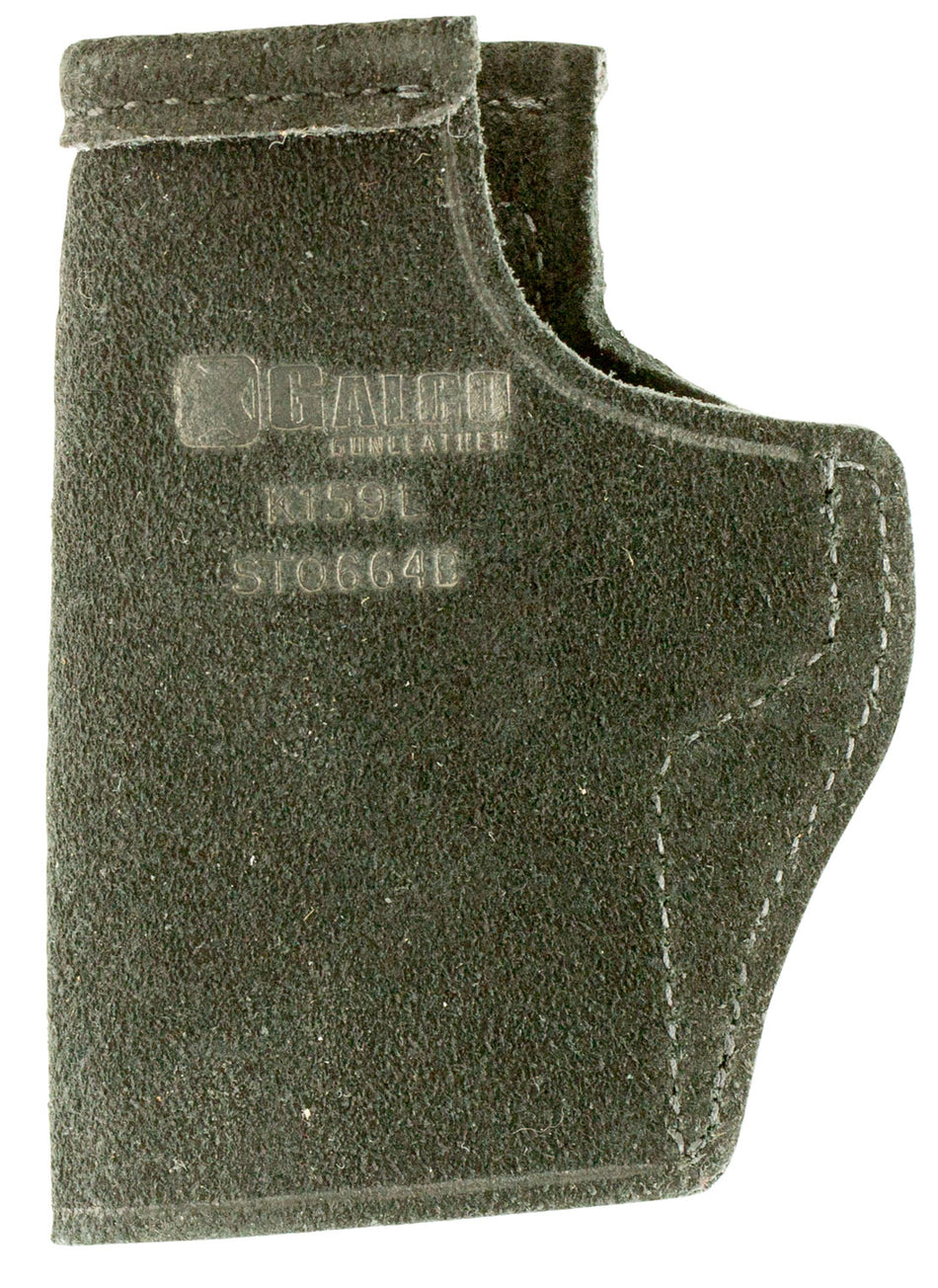Galco STO664B Stow-N-Go IWB Black Leather Belt Clip Fits Sig P938 Right Hand