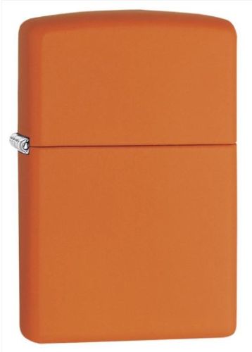 ZIPPO WINDPROOF LIGHTER ORANGE MATTE