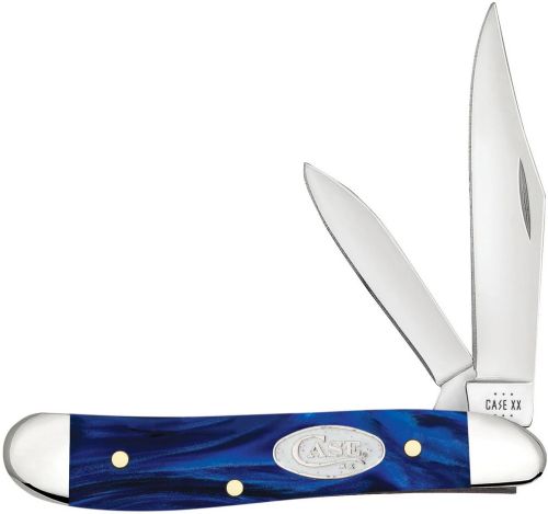 CASE KNIVES BLUE PEARL KIRINITE SMOOTH PEANUT