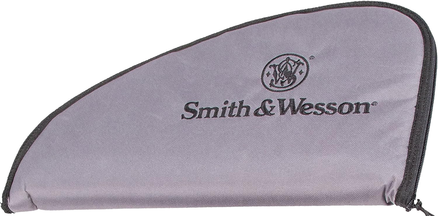 M&P Accessories 110020 Defender Handgun Case Large Black/Gray Nylon