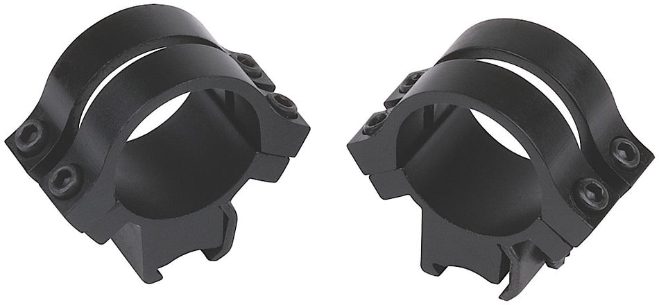 Weaver Mounts 49053 Quad Lock Detachable Tip-Off Rings Black 1"