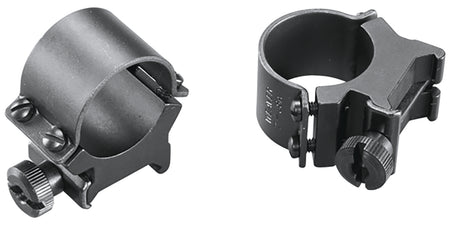 Weaver Mounts 49164 Sure Grip Detachable Rings Matte Black 1" High