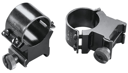 Weaver Mounts 49162 Sure Grip Detachable Rings Black 1" Extra High