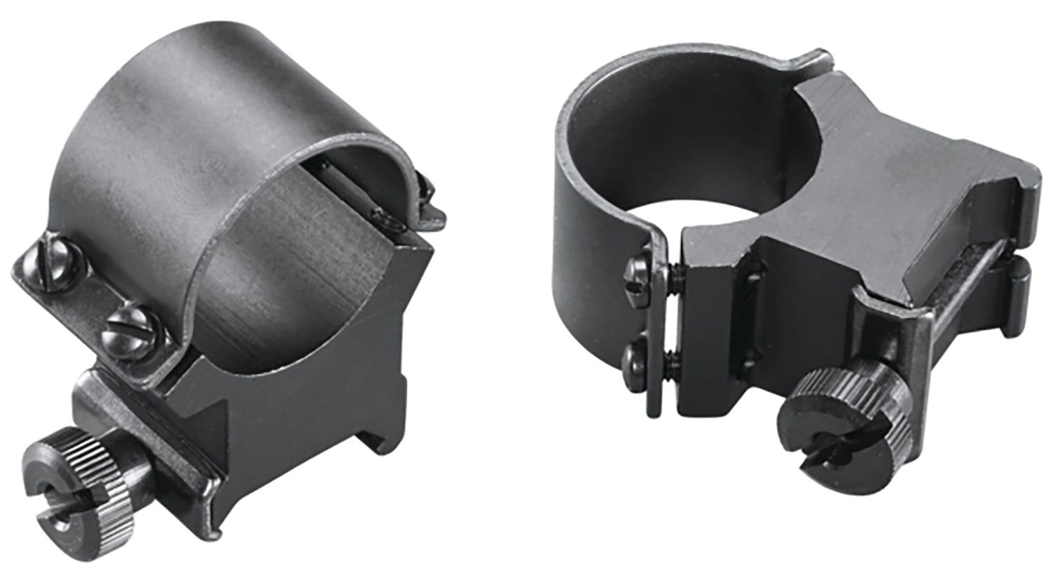 Weaver Mounts 49165 Sure Grip Detachable Rings Matte Black 1" Extra High