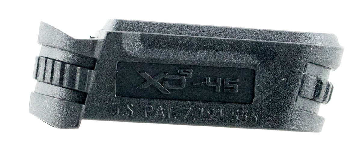 Springfield Armory XDS5001M Backstrap Sleeve made of Polymer with Black Finish & 1 Piece Design for 45 ACP Springfield XD-S with #1 Backstrap & 3.30"-4" Barrel
