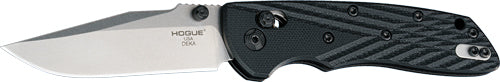 HOGUE DEKA 3.25" ABLE LCK FLDR CLIP POINT G-10 FRAME BLACK
