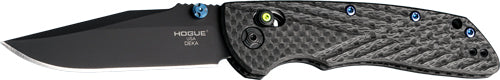 HOGUE DEKA ABLE LOCK FLDR 3.25 CLIP POINT CARBON FIBER GREEN