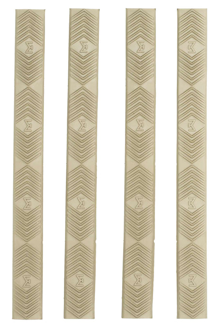 Ergo 4332DE WedgeLok Slot Cover Dark Earth Rubber, 4 Slot Low Profile w/Aggressive Texture 4 Per Pack