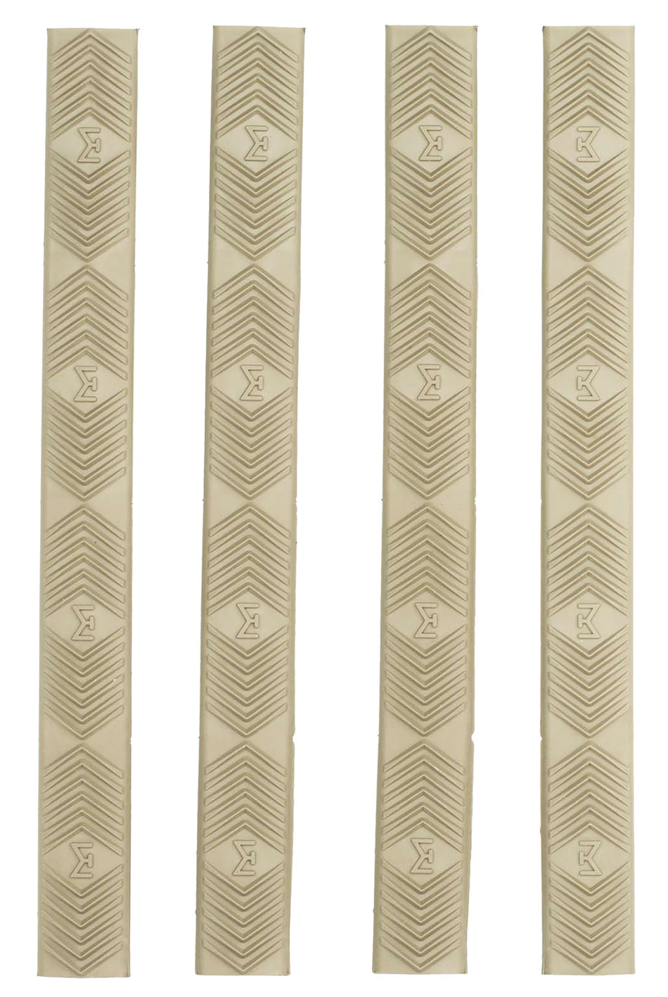 Ergo 4332DE WedgeLok Slot Cover Dark Earth Rubber, 4 Slot Low Profile w/Aggressive Texture 4 Per Pack