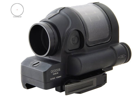 Trijicon 900001 Reflex Sealed Sight 1x 38mm Obj 1.75 MOA Dot Red Black Photovoltaic Cell + AA (1)