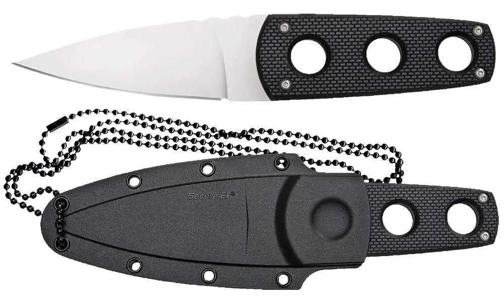 COLD STEEL SECRET EDGE 6.5 IN OAL 3.5 IN FIXED BLADE W SECURE-EX SHEATH ( BOX )