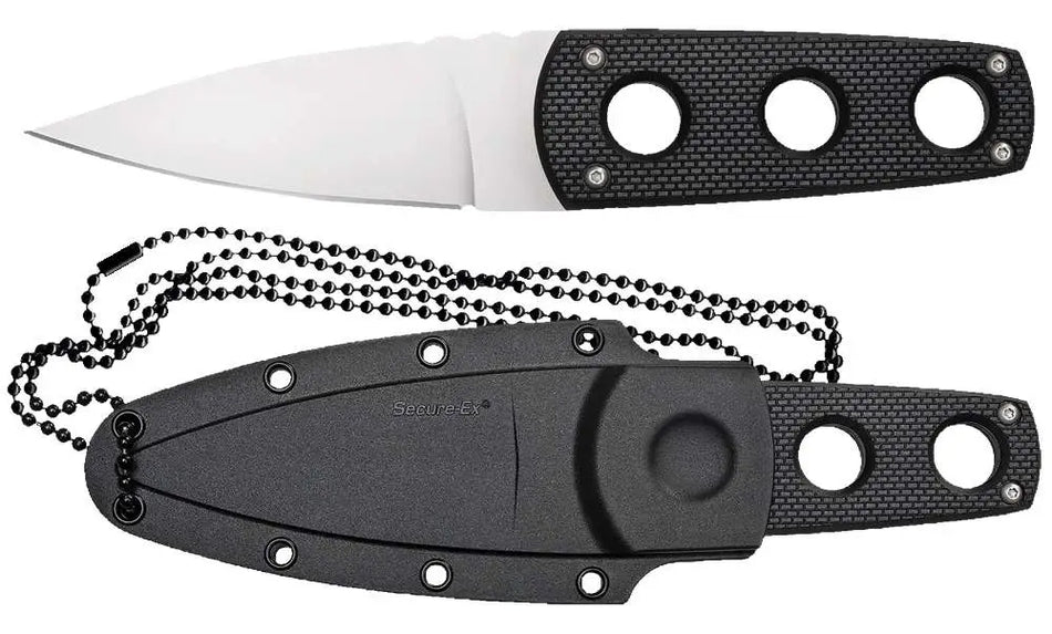 COLD STEEL SECRET EDGE 6.5 IN OAL 3.5 IN FIXED BLADE W SECURE-EX SHEATH ( BOX )