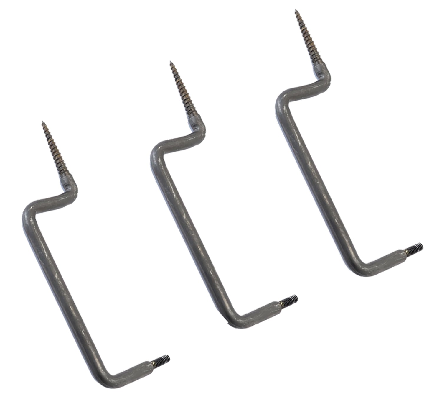 Stealth Cam STCTS3PK Tree Screw Mounts Compatible With 1/4"-20 thread adapter Black 3 Per Pkg