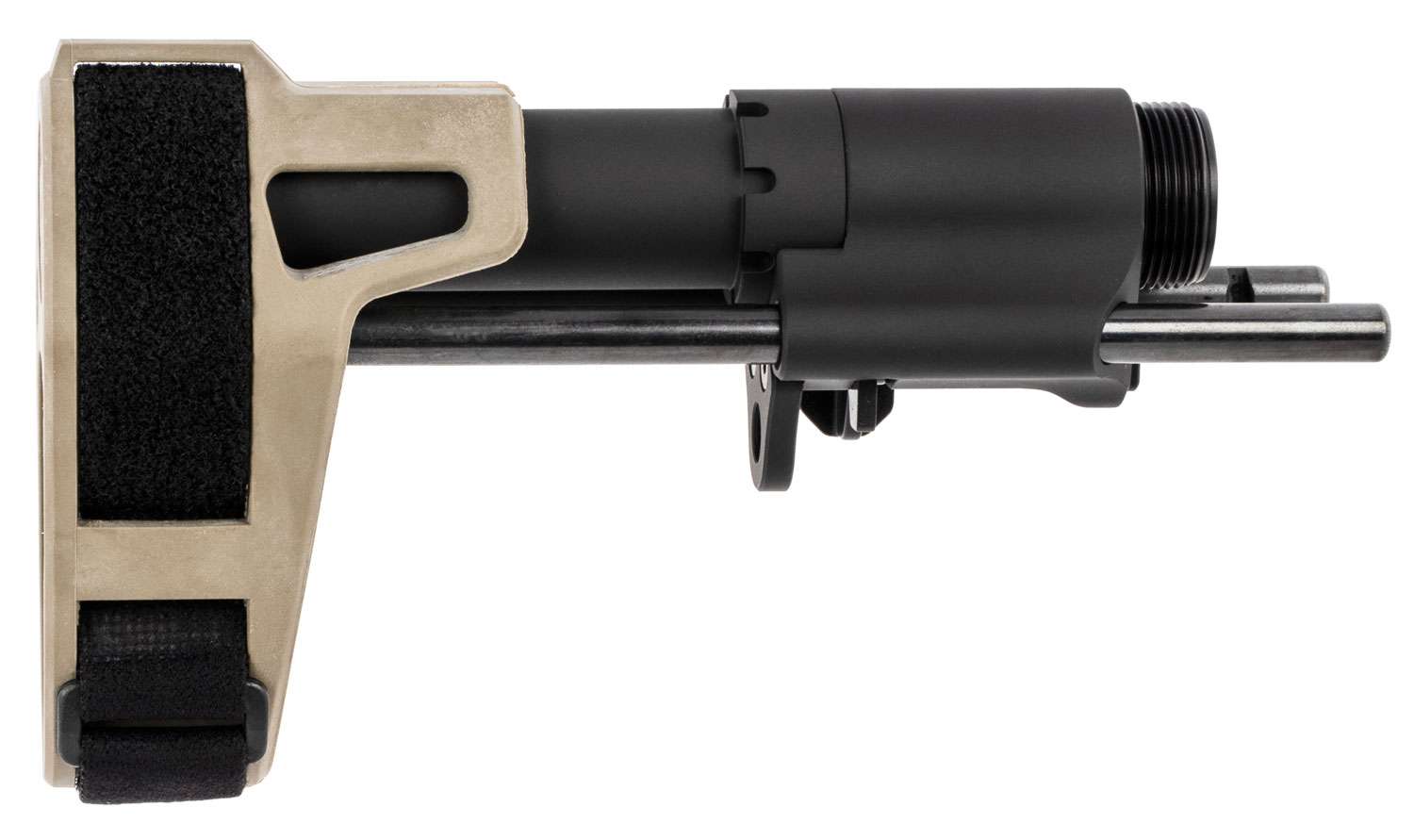 SB TACTICAL SB PDW FDE BRC BLK HSNG/TUBE  3 POSITION ADJUSTABLE FITS AR15