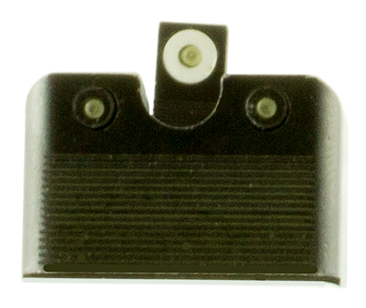 TruGlo TG231MP2W Tritium Pro Black | Green Tritium White Outline Front Sight Green Tritium Rear Sight