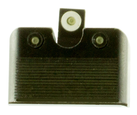TruGlo TG231MP2W Tritium Pro Black | Green Tritium White Outline Front Sight Green Tritium Rear Sight