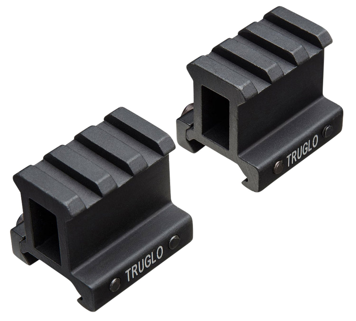 TruGlo TG8992B Picatinny Riser Mount Matte Black Anodized