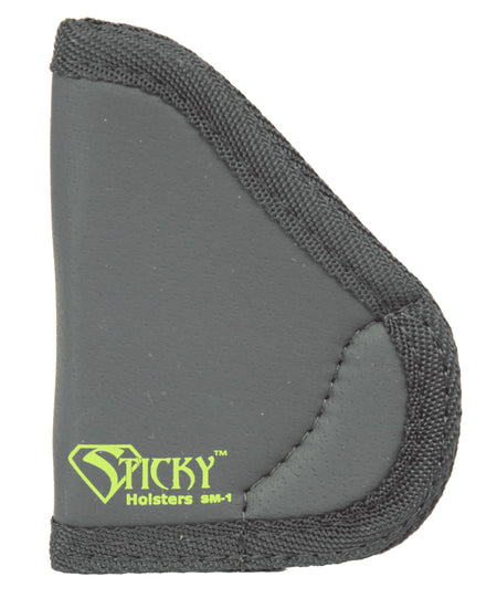 Sticky Holsters SM1 SM-1 IWB Size 1 Black/Green Latex Free Rubber Fits Beretta Tomcat/Bobcat Fits 2.40-2.75" Barrel Ambidextrous
