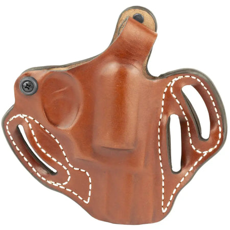 DESANTIS THUMB BREAK SCABBARD HOLSTER COLT AGENT/CHARTER BULLDOG 2IN/RUGER SP101 BLK LEATHER RH