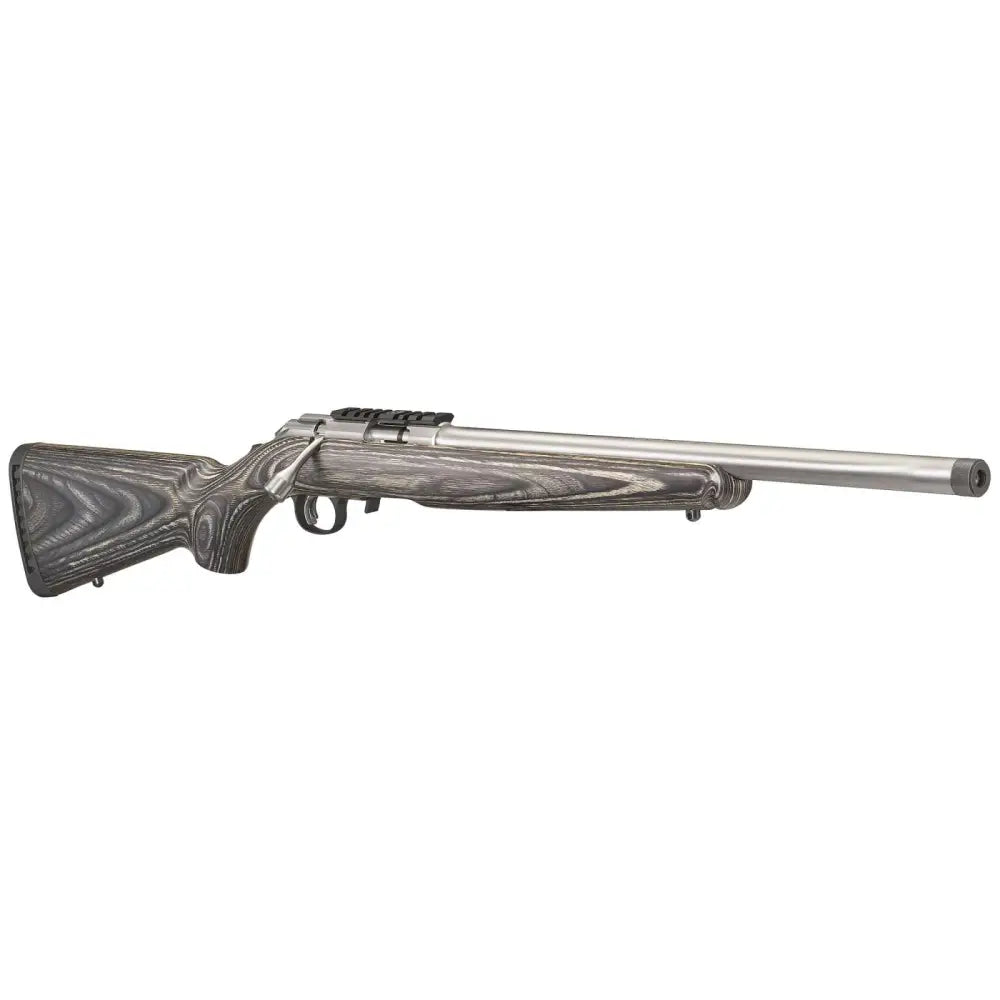 RUG AMER RIMFIRE TRGT 17HMR RFL STS BLK LAM STK 18"