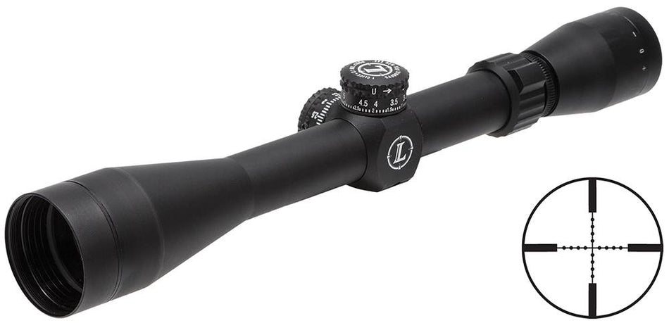 Leupold 115390 Mark AR Mod 1 3-9x 40mm Obj 33.5-14.1 ft @ 100 yds FOV 1" Tube Black Matte Finish Mil-Dot