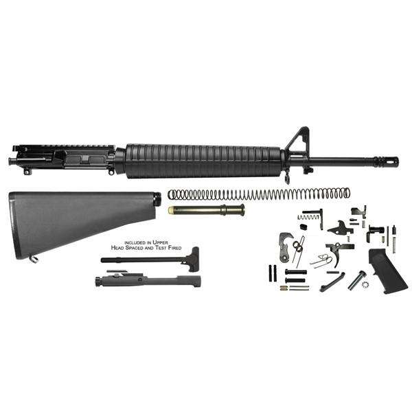 Del-Ton AR-15 Heavy Rifle Kit 20" Barrel 1:9 Twist Del-Ton A2 20in Heavy Profile Rifle Kit 1:9T