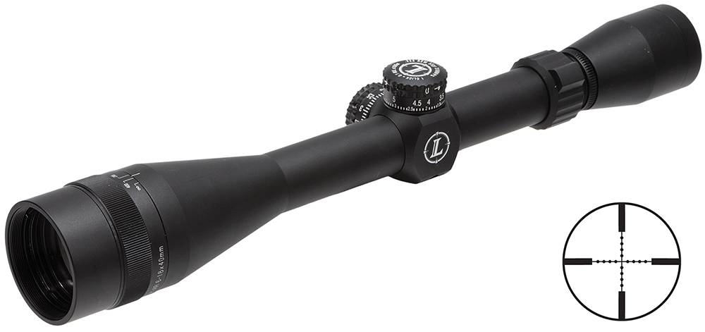 Leupold 115394 Mark AR Mod 1 6-18x 40mm Obj 15.2-6.7 ft @ 100 yds FOV 1" Tube Black Matte Finish Mil-Dot