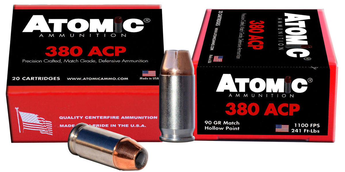 Atomic 453 Precision Craft Hollow Point 90 Grain .380 ACP/Auto 1100 fps