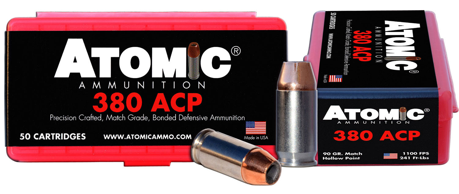 Atomic 414 Precision Craft Hollow Point 90 Grain .380 ACP/Auto 1100 fps