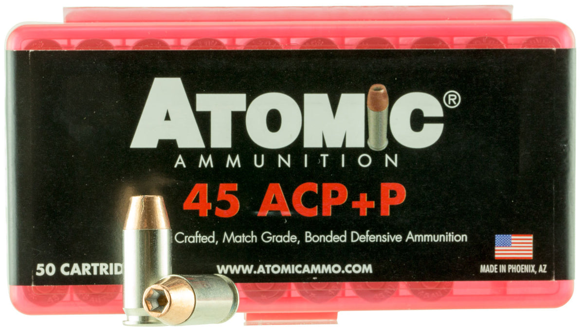 Atomic 412 Precision Craft Bonded Match Hollow Point 185 Grain .45 ACP/Auto 1225 fps