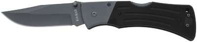 KA-BAR G10 MULE KNIFE 9.25 OAL 4 IN FOLDER CLIP POINT BLADE BLACK G10 GRIPS