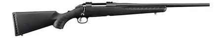 dRUGER AMERICAN COMP 308WIN 18"BBL, BLK SYNTHTC STOCK, 4RD