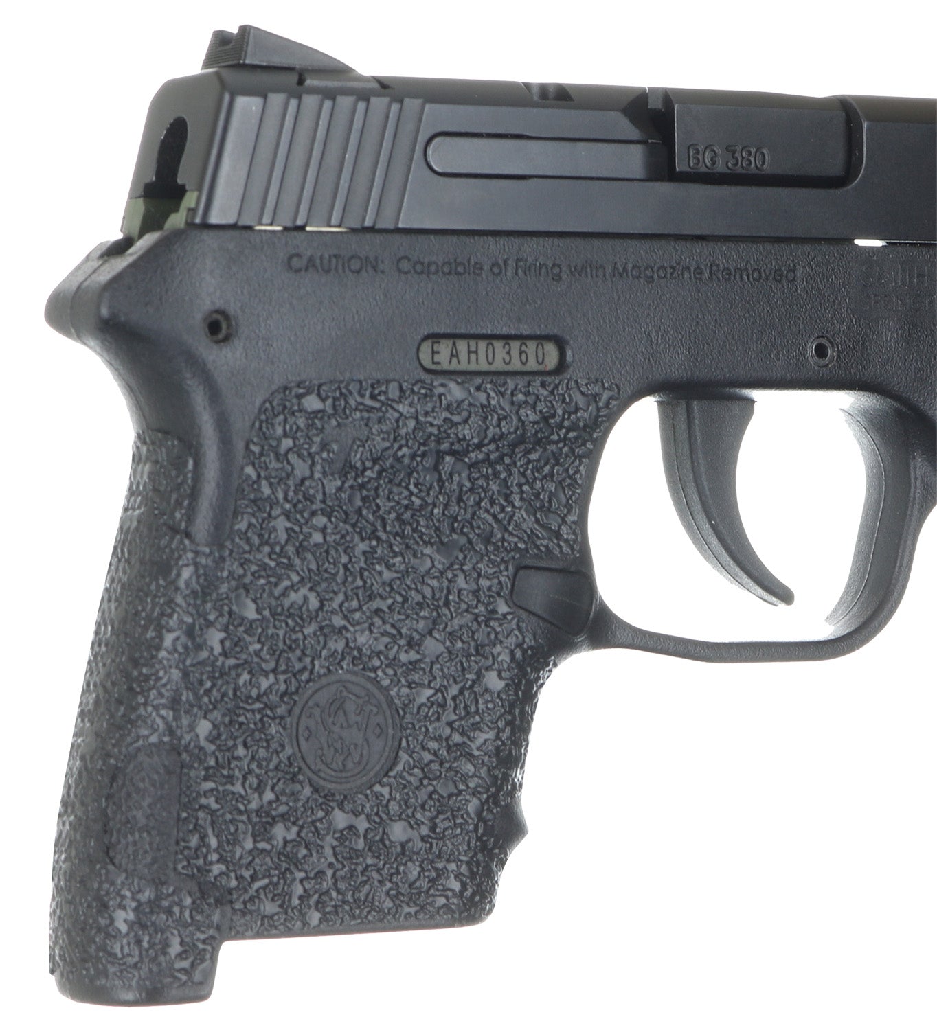 Talon Grips 701R Adhesive Grip Textured Black Rubber for S&W Bodyguard 380