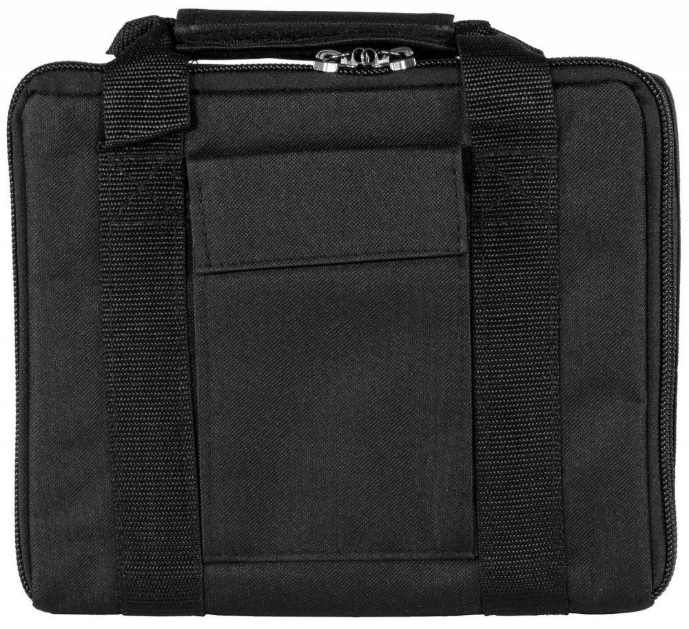 BULLDOG CASE HARD SIDED DBL PISTOL CS 11X9 W LOCK ZIP (5 PER CASE)
