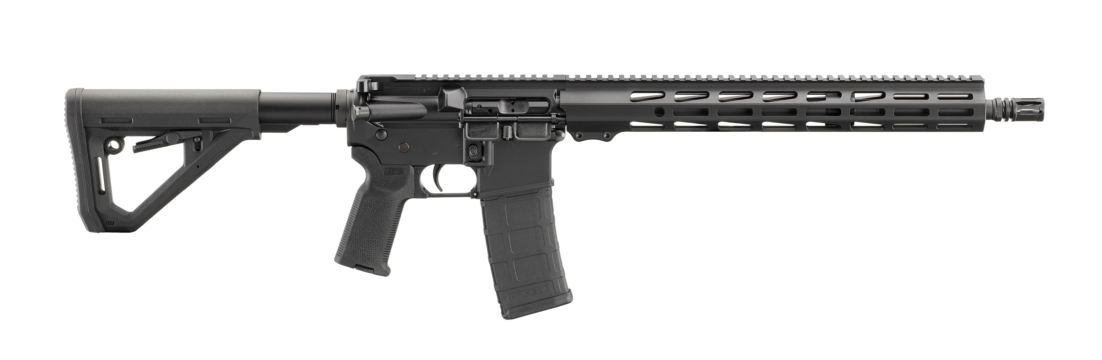 Ruger 28600 Harrier 5.56 NATO 30+1 16.10" Black Nitride Threaded Barrel, Black Hardcoat Anodize Aluminum Receiver w/Picatinny Rail, M-LOK Handguard, Black Magpul DT Carbine Collapsible Polymer Buttst