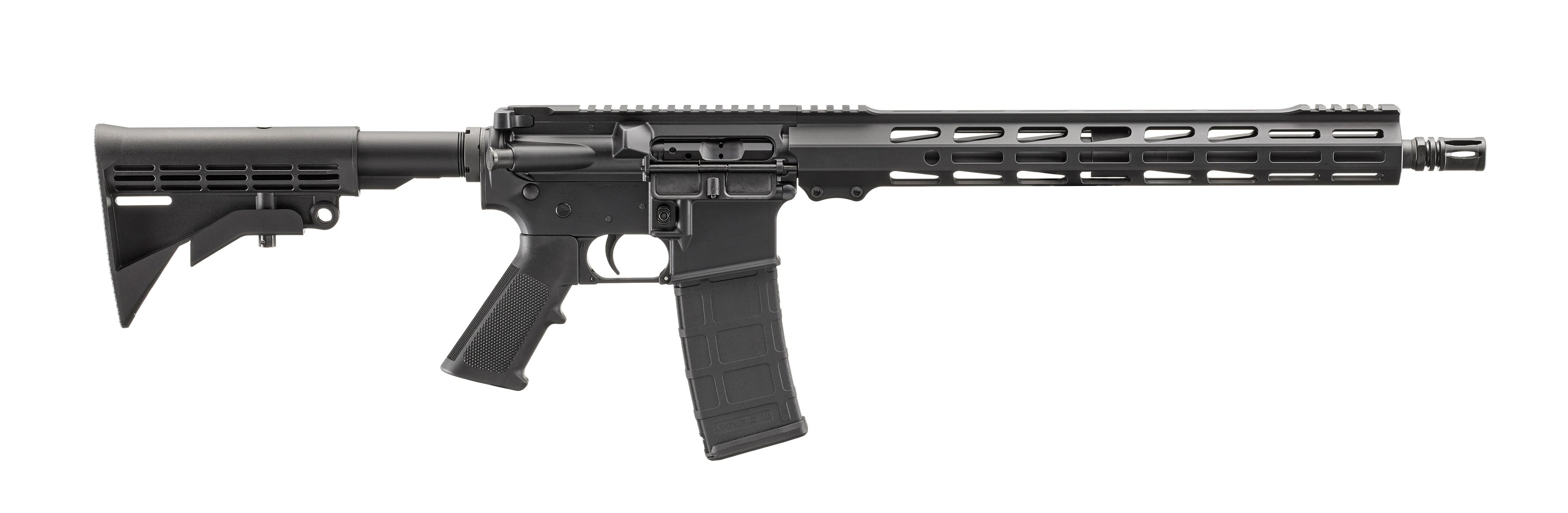 Ruger 28601 Harrier 5.56 NATO 30+1 16.10" Black Anodized Threaded Barrel, Black Hardcoat Anodize Aluminum Receiver w/Picatinny Rail, M-LOK Handguard, M4 Style Collapsible Black Polymer Stock, AR Styl