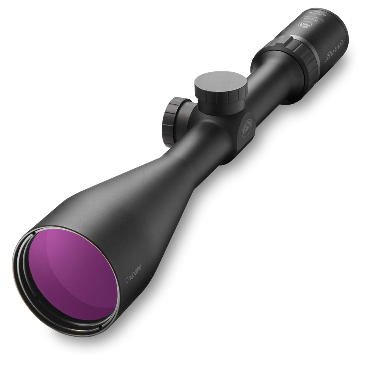 Burris 200049 Droptine  3-9x 50mm Obj 30-11 ft @ 100 yds FOV 1" Tube Black Matte Finish Ballistic Plex
