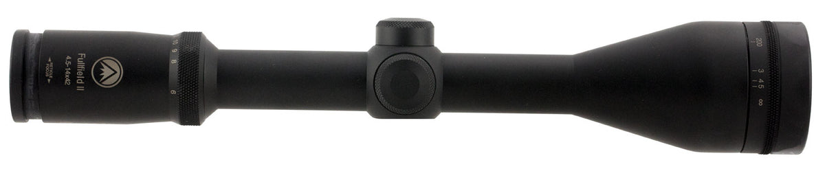 Burris 200161 Fullfield II  3-9x 40mm Obj 33-13 ft @ 100 yds FOV 1" Tube Black Matte Finish Plex (SFP)