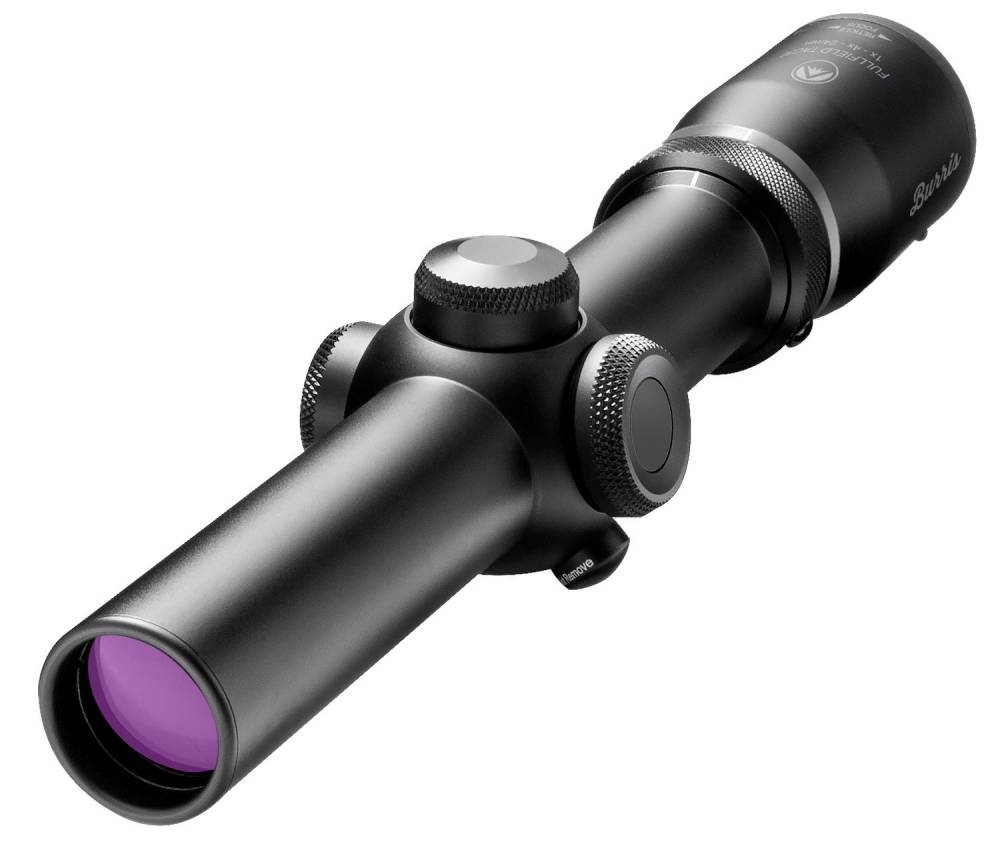 Burris 200433 Fullfield Tac30 1-4x 24mm Obj 100-32 ft @ 100 yds FOV 30mm Tube Black Matte Finish Illuminated Ballistic CQ