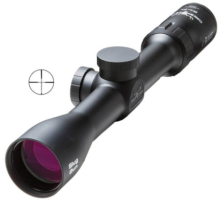 Burris 200016 Droptine  2-7x 35mm Obj 45-13 ft @ 100 yds FOV 1" Tube Black Matte Finish Ballistic Plex Slug (SFP)