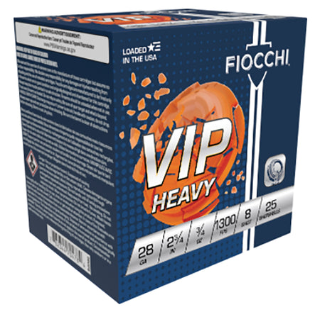 Fiocchi  28 Gauge 2.75 in 3/4 oz #8