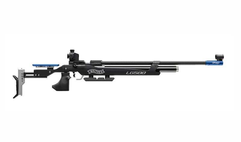 WALTHER LG500-M BLACKTEC 177 PCP AIR RIFLE RIGHT/LEFT