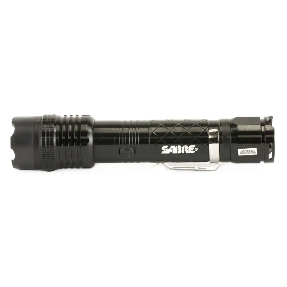 SABRE STUN GUN WITH FLASHLIGHT AND HOLSTER
