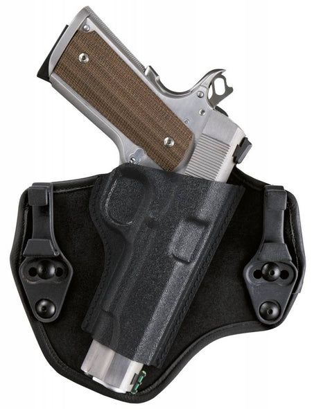 Bianchi 25744 Suppression  IWB Glock 17 Leather/Thermoplastic Black