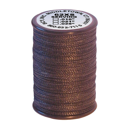 BCY 62XS Braided Center Serving Black .021 75 yds.